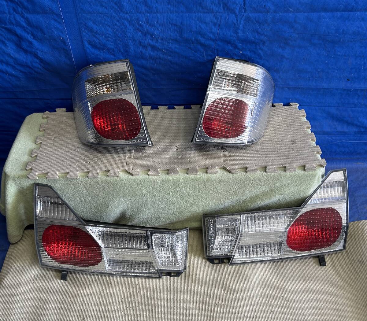 アルファード ANH10 ANH15 10系 H17年 テールライト テールランプ フィニッシャー 純正クリア 拍卖