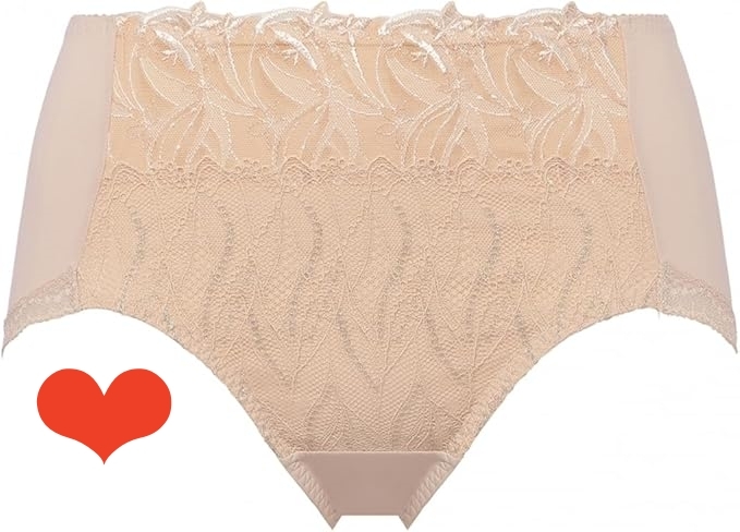 トリンプ 天使のブラ スリムライン 極上ライト594 はきこみ深めショーツ M拍卖