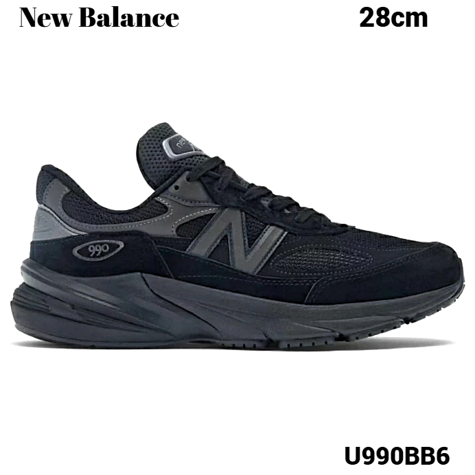 USA 10.0 (28cm) D 未使用 ¥36,300【New Balance U990BB6 BLACK MADE IN U.S.A. ニューバランス U990BB6 スニーカー シューズ BEAMS 購入】拍卖