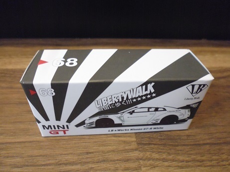ミニGT 68 LB★Works Nissan GT-R White 日産 GTR35 ホワイト LBWK LIBERTY WALK MINI GT リバティーウォーク拍卖