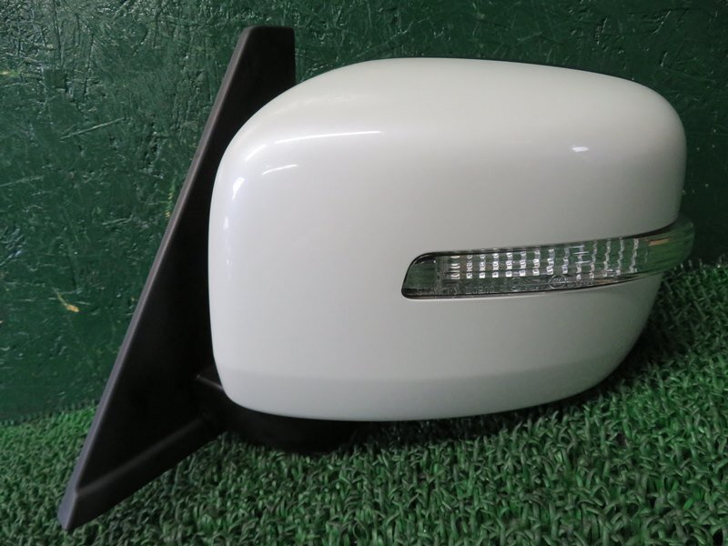 『psi』 三菱 MB15S デリカ D:2 左ドアミラー 電動格納式 Z7T パール H23年式拍卖