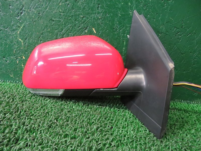 『psi』 VW ABA-9NBUD 9N ポロ 右ドアミラー LP3G レッド H20年式拍卖