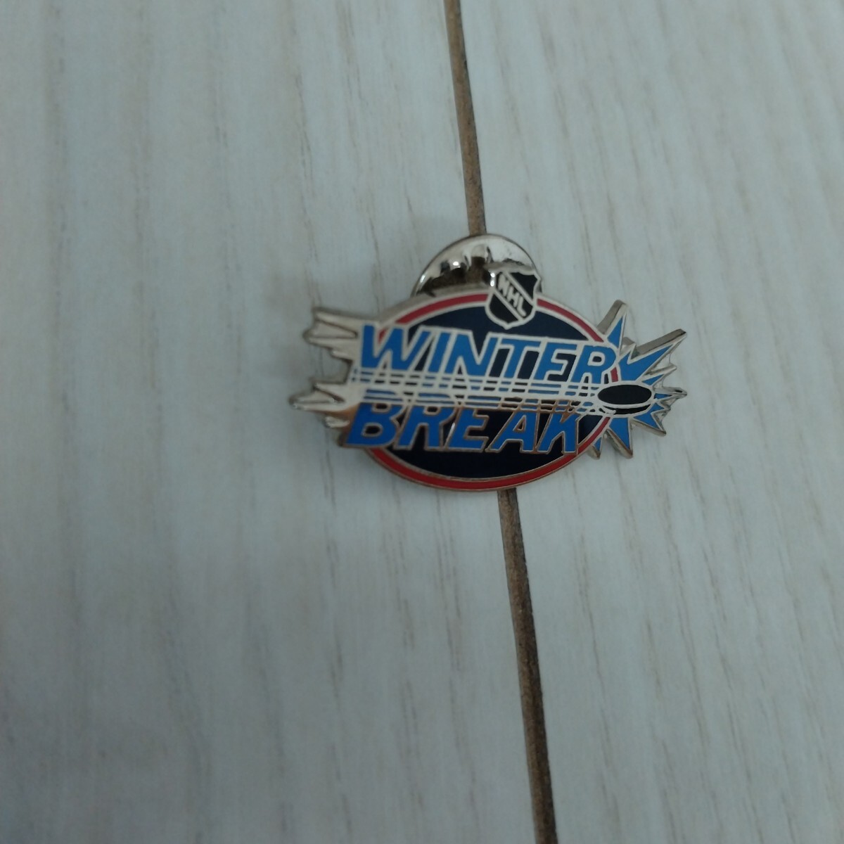 未使用美品★NHLウインターブレイクピンバッジ拍卖