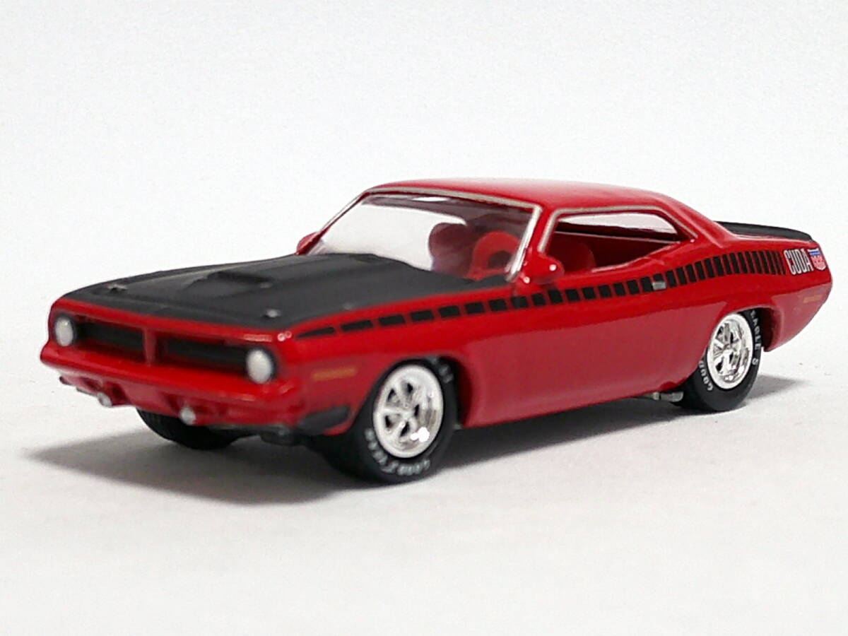 ジョニーライトニング (赤) '70 プリマス AAR クーダ <ルース> Johnny Lightning拍卖