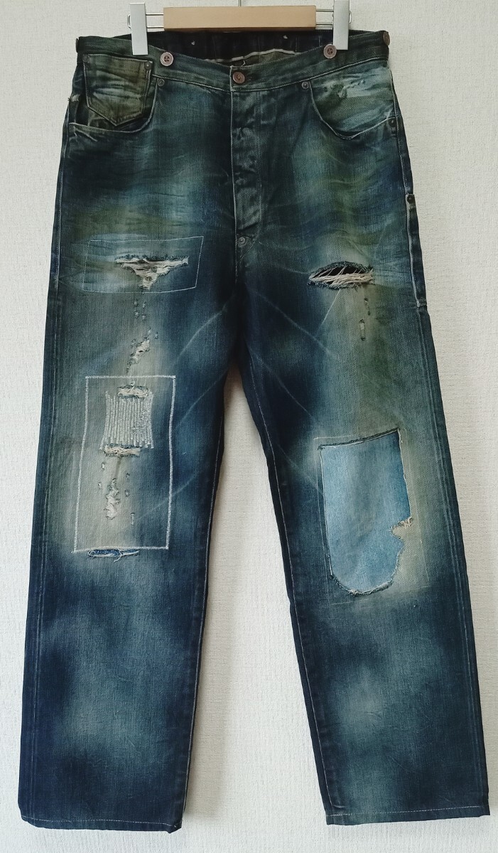 超稀少 美品 W34 1886 ネバダジーンズ バーンストーム LVC Levis リーバイス ジーンズ デニムパンツ NEVADA ビンテージ 01886-0001拍卖