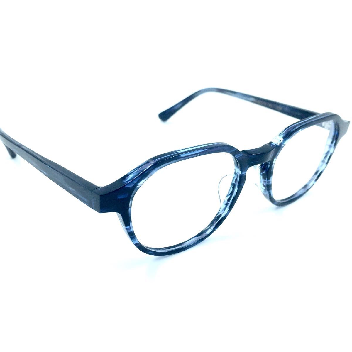 【売り尽くしSALE】JxBUB ブウブ bub_023 C2T|ブルーササ|メガネフレーム拍卖