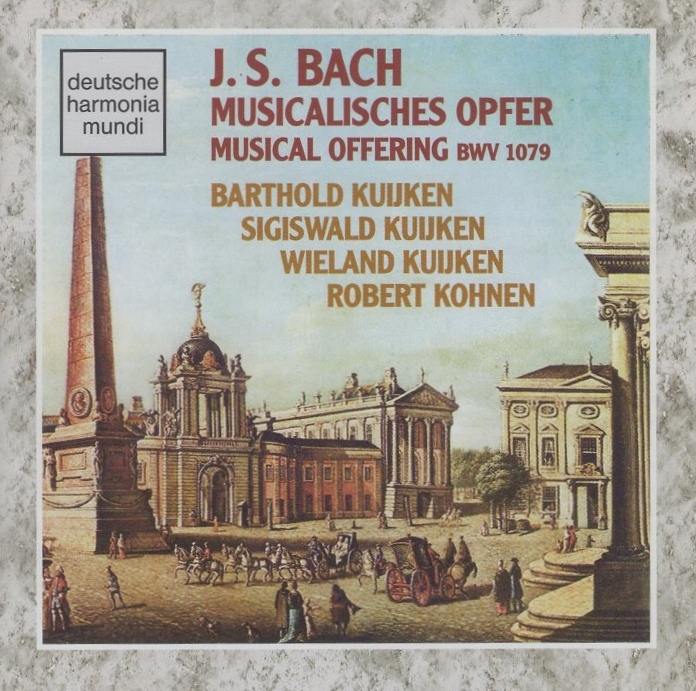 J.S.バッハ:音楽の捧げもの BWV1079 / クイケン兄弟&ロベール・コーネン / 1994年録音 / DHM / 05472-77307-2拍卖