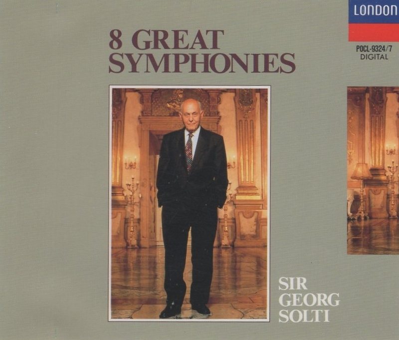 ゲオルク・ショルティ GEORG SOLTI / 8大交響曲集 8 GREAT SYMPHONIES / 1992.09.02 / 4CD / LONDON / POCL-9324-7拍卖