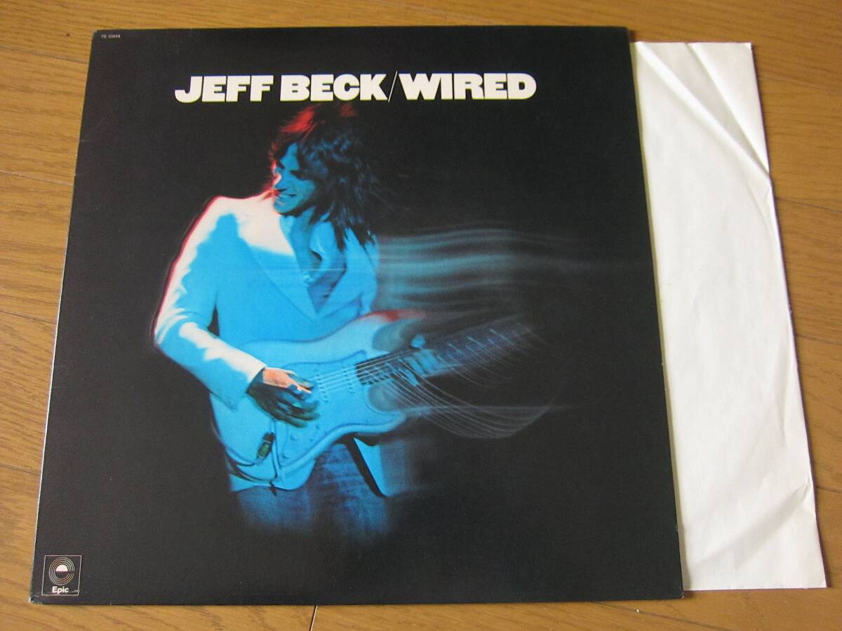 □ JEFF BECK WIRED レア米盤オリジナル美品!初版タイトルロゴ違い 音圧高い マト2D/2D拍卖