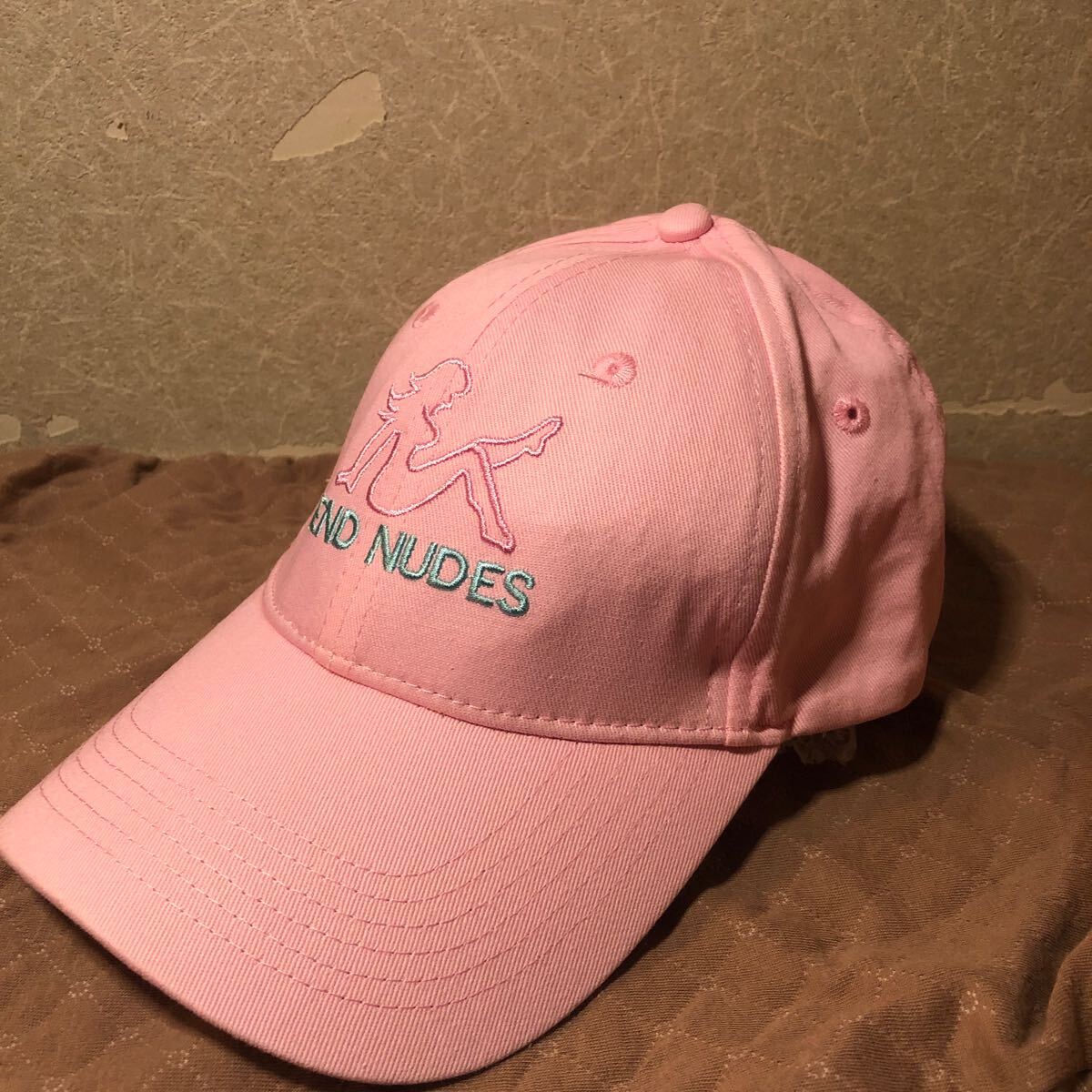 YK-3600 中古品 SEND NUDES CAPS amsterdam サイズ 表記なし 頭周り約57-62cm キャップ 帽子 沖縄 琉球拍卖