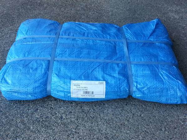 ブルーシート 3.6m×5.4m 本州四国九州送料無料!【10枚入】特価作業シート拍卖