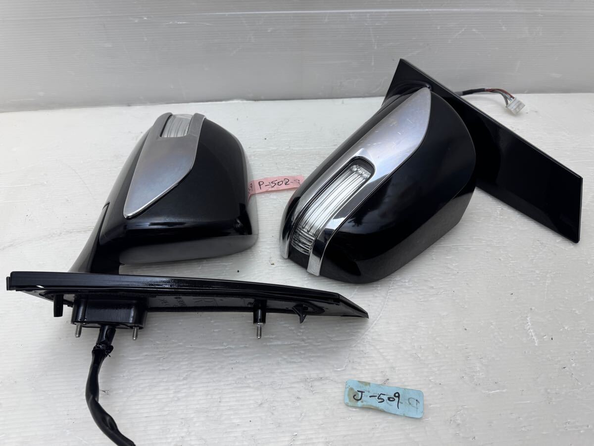 (J-509) ANH20 ANH25 GGH20 アルファード ヴェルファイア ドアミラー 左右セット KOITO52-158 拍卖