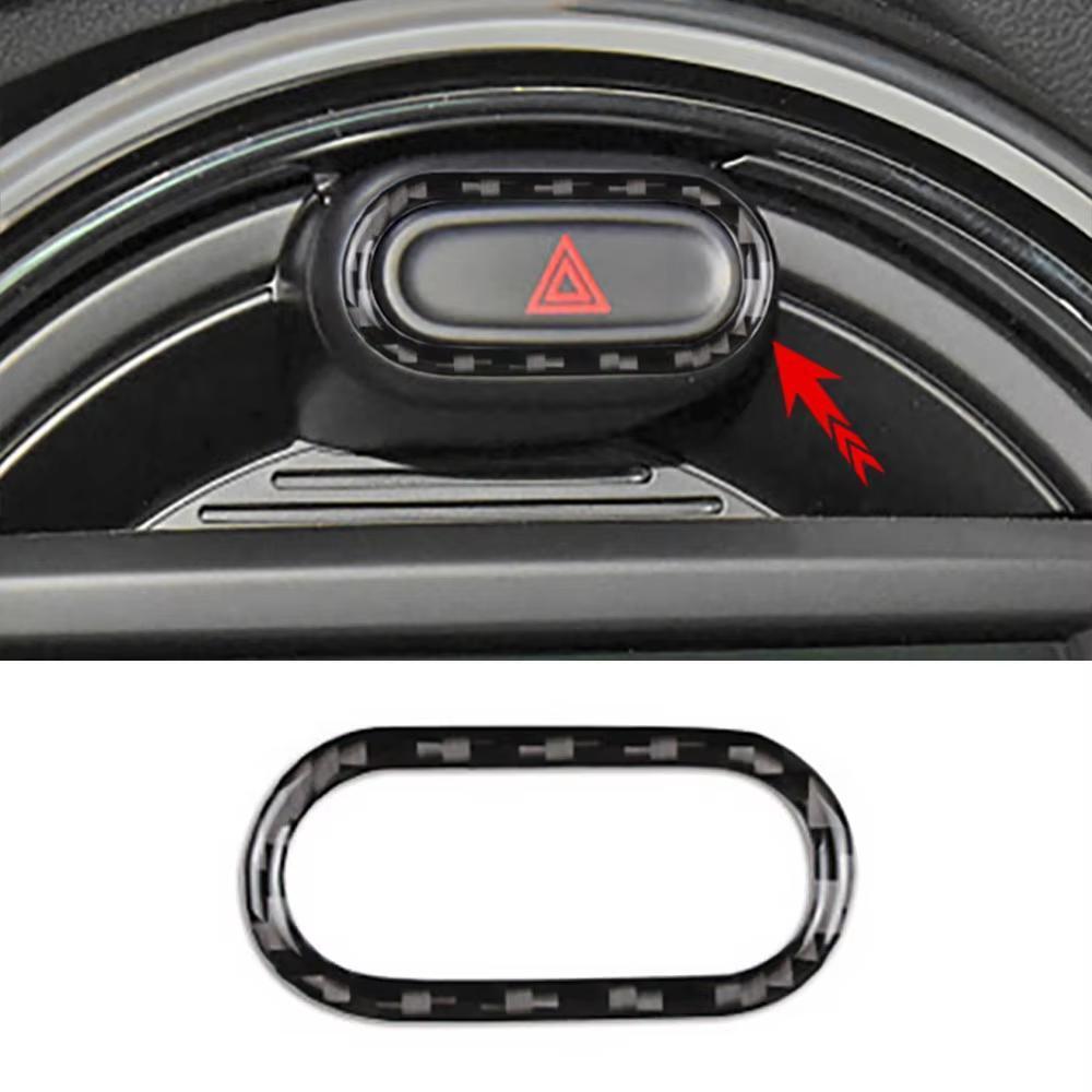 【貼るだけカスタム】MINI クーパー ハザード ステッカー カーボン風拍卖