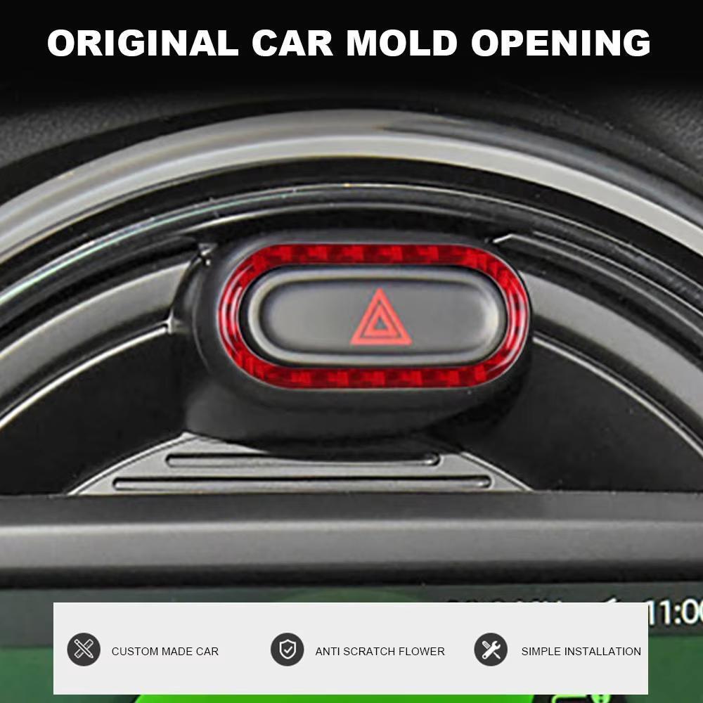 【貼るだけカスタム】MINI クーパー ハザード ステッカー 赤拍卖