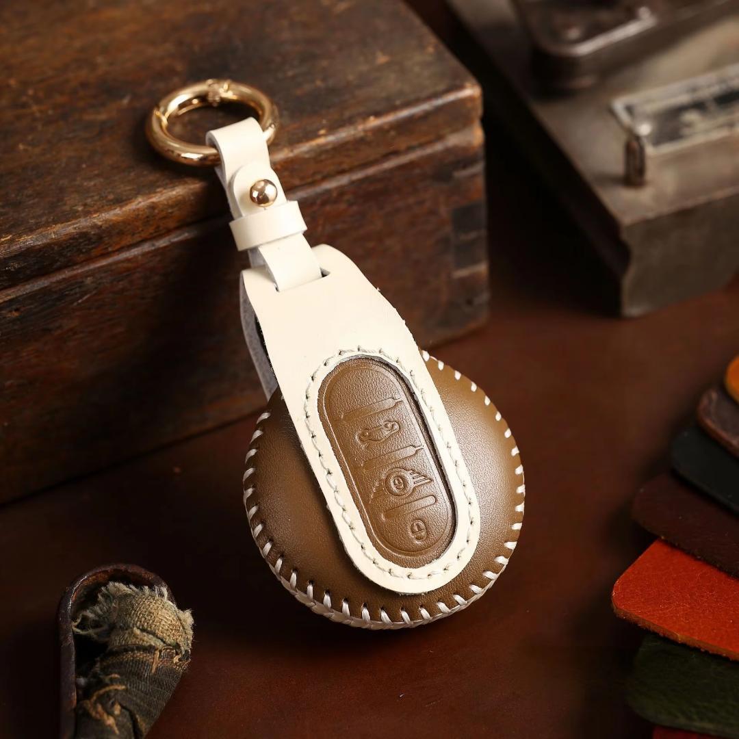 MINI クーパー キーケース ブラウン拍卖