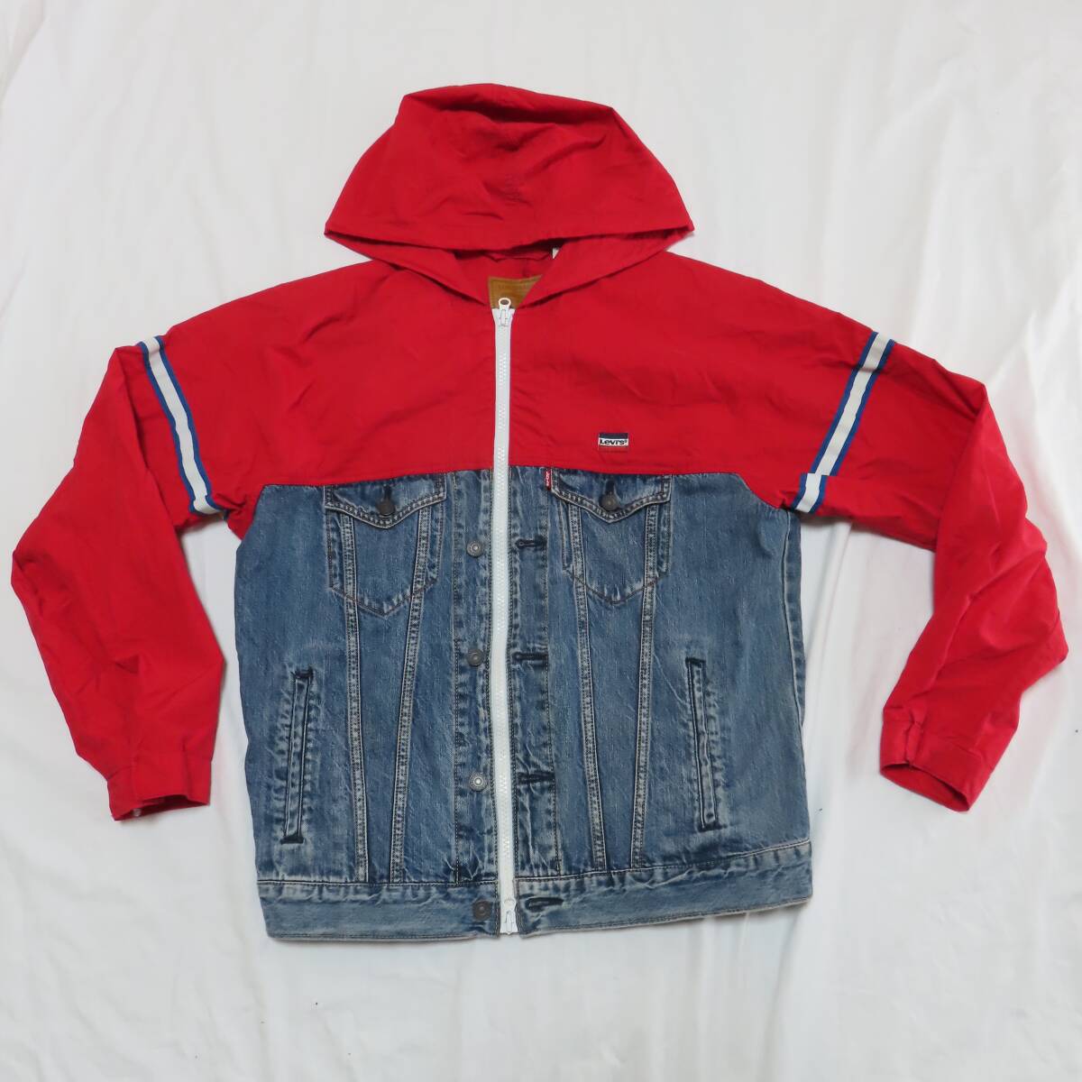 即決 リーバイス PREMIUM トラッカージャケット ビッグE M拍卖