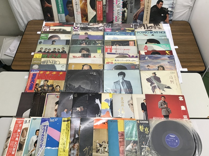 カメ)【未検品/劣化有/ジャンク】レコード LP 男性 歌手グループ 郷ひろみ 森進一 他 73枚 まとめ セット 現状品 ◆T2503018 NC19B拍卖