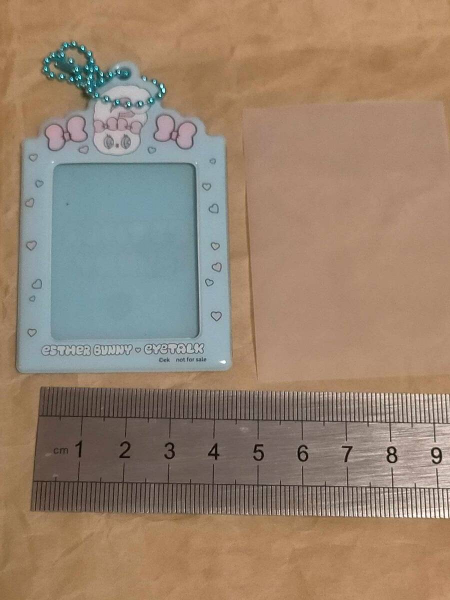 エスターバニー アイトーク ミニ フォト カード ケース キーホルダー ESTHER BUNNY eye talk Mini Photo Card Case keychain keyring拍卖