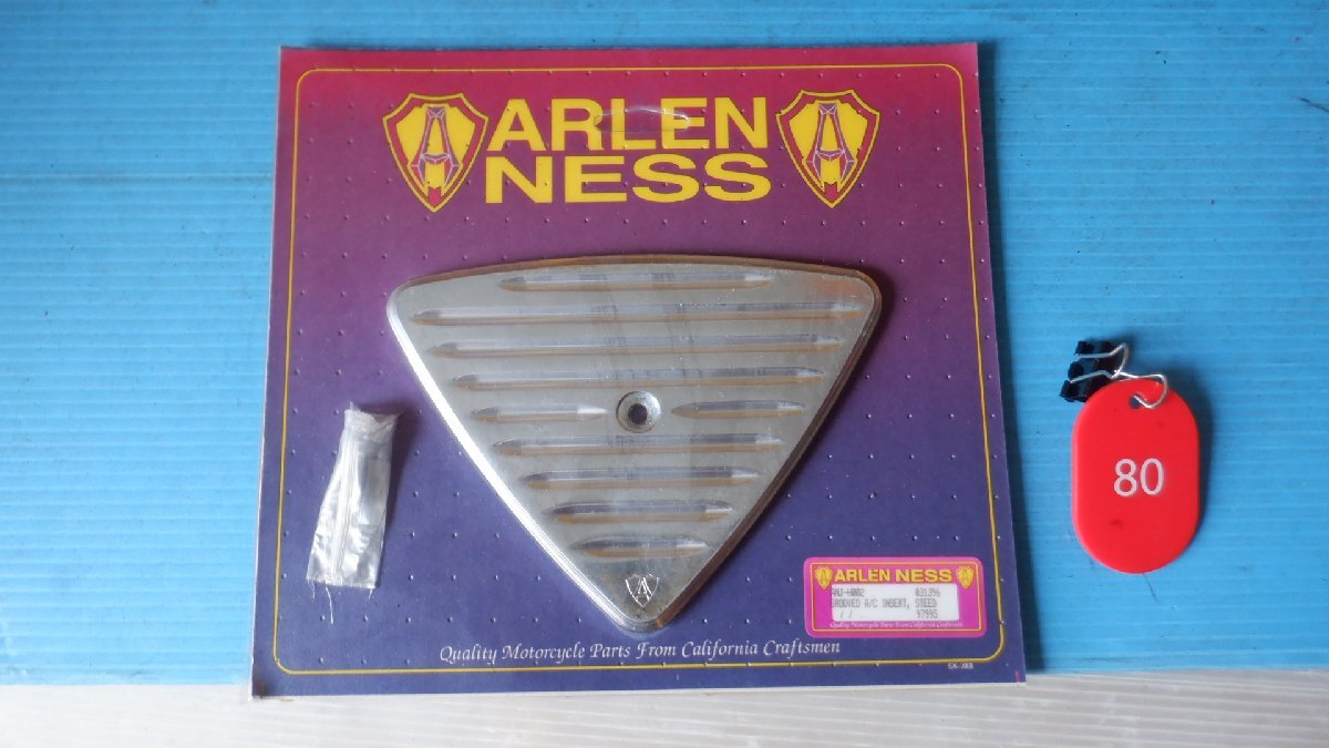 新品!スティード400/600☆アレンネス☆スリットエアクリーナーカバー☆グルーブドエアクリーナーインサート拍卖