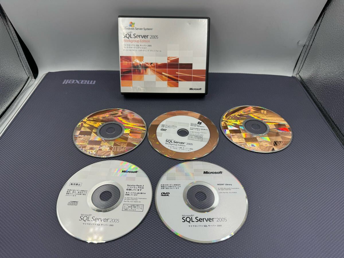 S2913) Windows Server System Microsoft SQL Server 2005 Workgroup Edition プロダクトキー付き拍卖