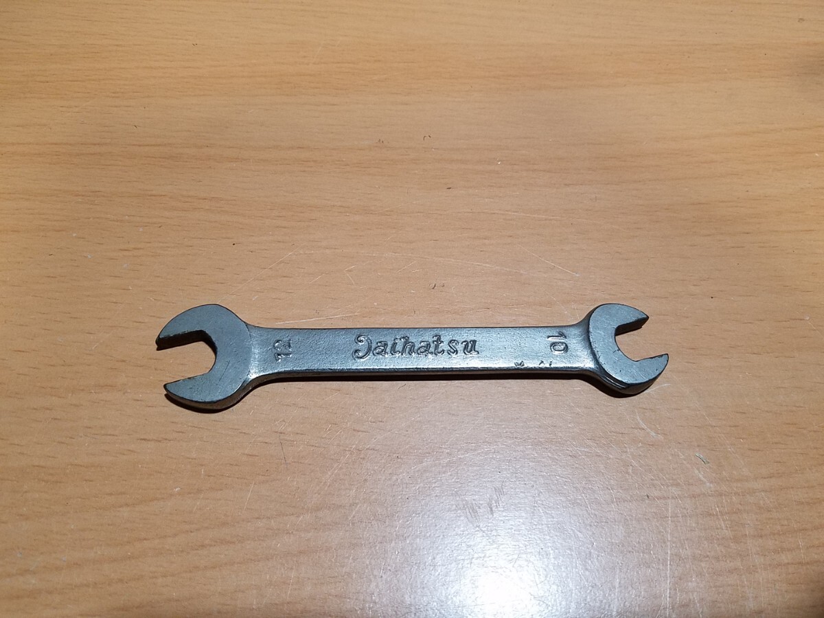 209-5 旧ロゴ DAIHATSU 純正 スパナ 10-12 NITTAN 車載工具 昭和レトロ ダイハツ 旧車拍卖