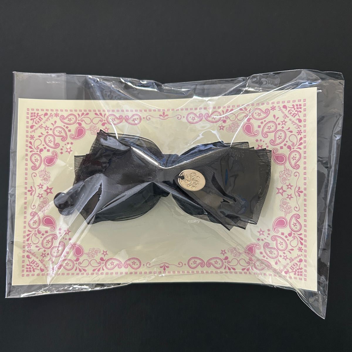 新品★ヘアクリップ 黒【2016年 ゴールデンボンバー オールゲイズ二丁目のユウジ 鬼龍院翔 喜矢武豊 歌広場淳 樽美酒研二 グッズ ゲイツ】拍卖