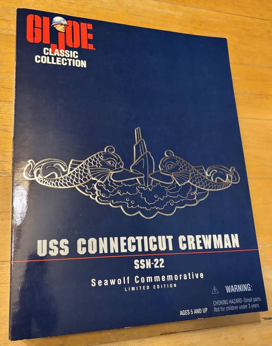 G.I.ジョー クラシックコレクション USSコネチカット クルーマン★G.I.JOE USS CONNECTICUT CREWMAN★美品★1998年ハスブロ拍卖