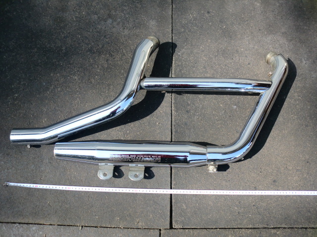 ハーレー 純正 エボリューション エキゾーストパイプ エキパイ マフラー M05拍卖