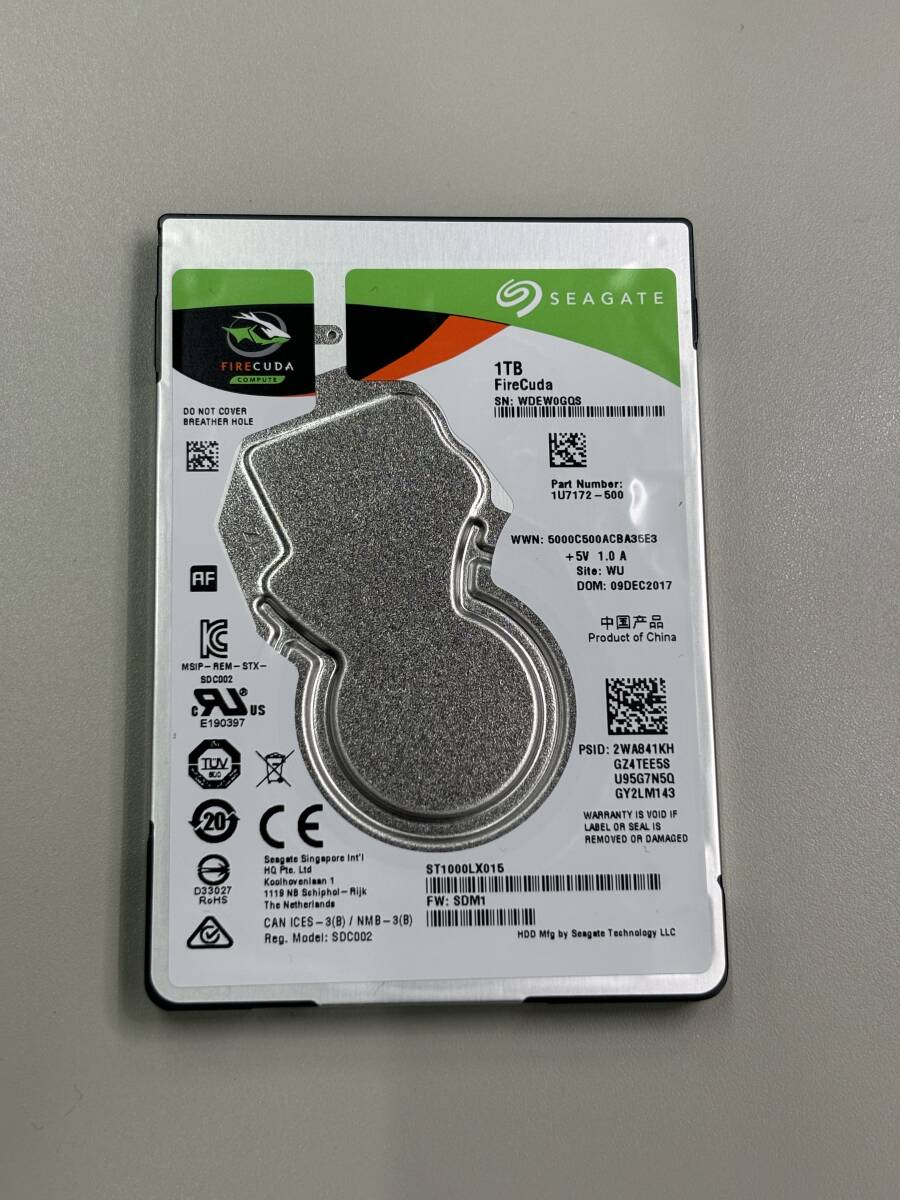 Seagate 1TB ST1000LX015拍卖