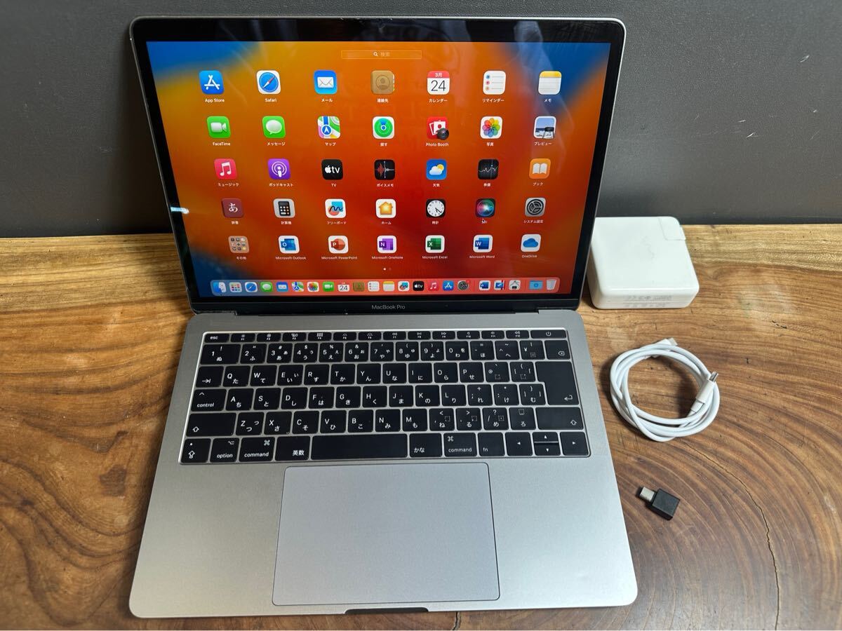 「美品新品バッテリー」Apple MacBook PRO Retina 13inch 2017/最上位CPUi7 2.5GHZ/16GB/SSD512GB/Windows11/office2024/CJ321拍卖