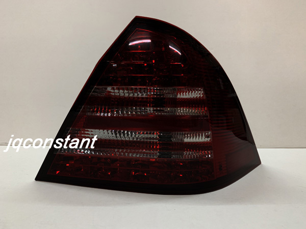 左右セット 2001-2004y ベンツ W203 前期用 LEDテールランプ レッドスモーク拍卖