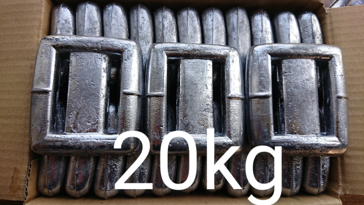 新品 ダイビングウエイト20kg スキューバダイビング 錘 鉛拍卖