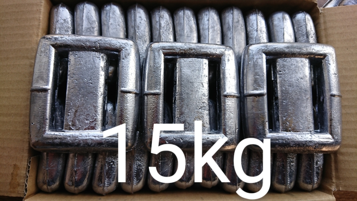 新品 ダイビングウエイト15kg スキューバダイビング 鉛 錘拍卖