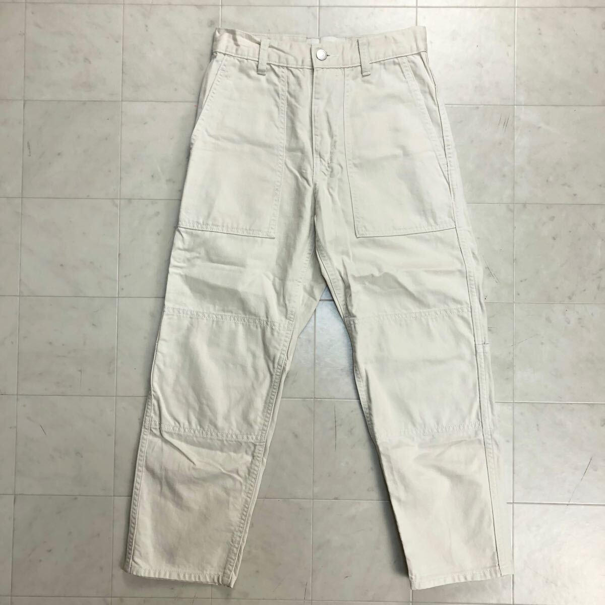 【送料360円】GU × beautiful people デニムベイカーパンツ 女性用 レディース XSサイズ 古着 LK-224拍卖