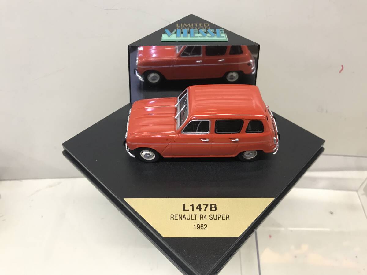 ビテス「ルノー特集」 1/43 《ルノーR-4 1962 レンガ色》極上品 店主終活 《群馬発》拍卖
