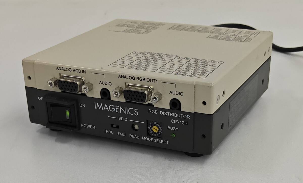 アナログ RGB 音声分配器 IMAGENICS (イメージニクス) CIF-12H  拍卖