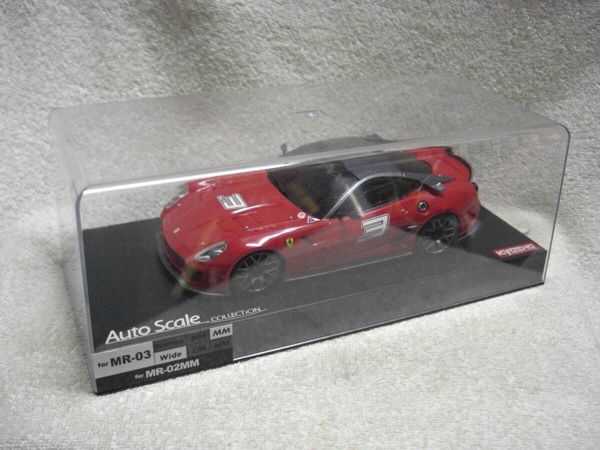 ◇中古 KYOSHO 京商 MINI-Z ミニッツ 京商 ミニッツ ASC フェラーリ 599XX レッドバージョン ラジコン ボディ拍卖