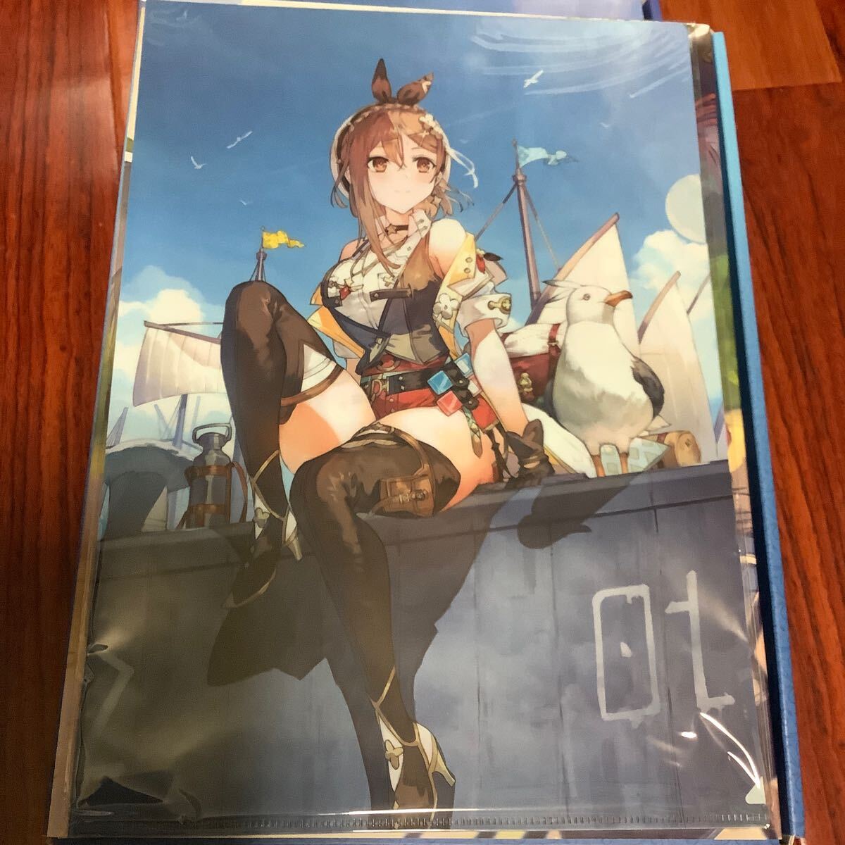 新品未開封 ライザのアトリエ3 終わりの錬金術師と秘密の鍵A4クリアファイル 2種セット プレミアムボックス特典拍卖