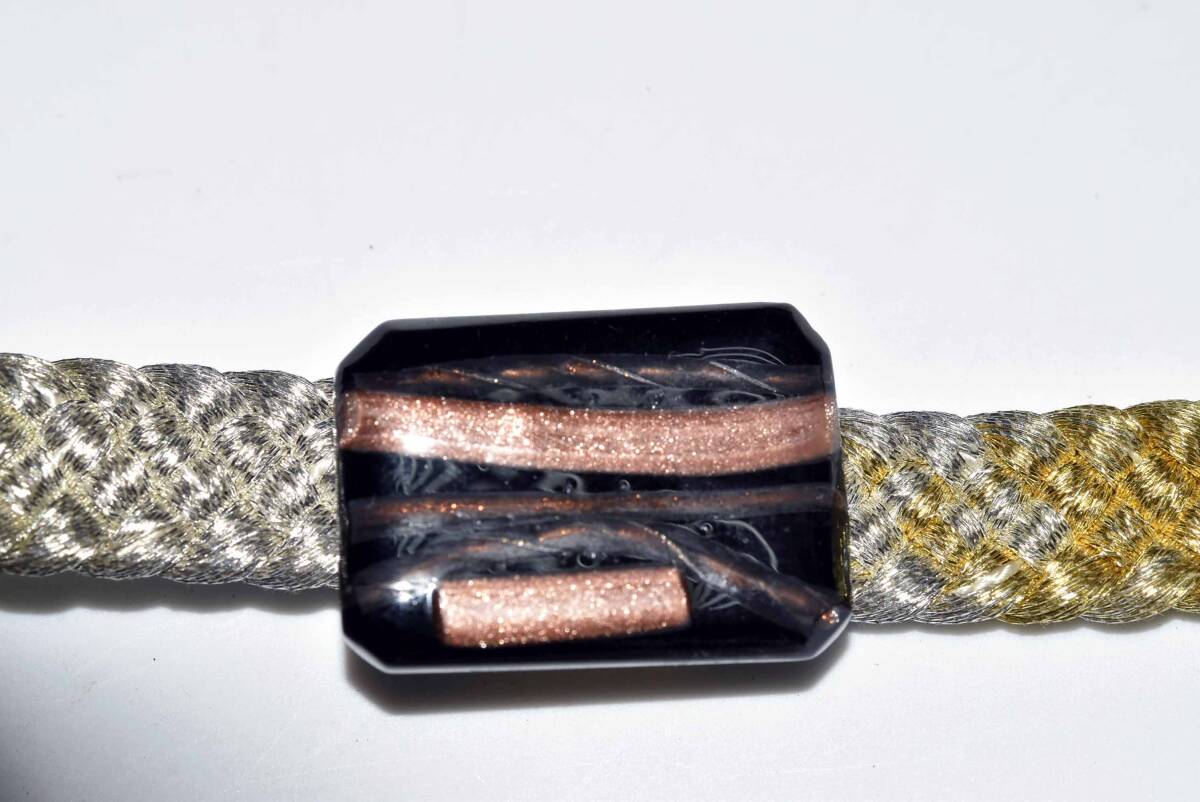 ガラスの帯留め、11231-482( )個性が輝く一点物のアート作品 #帯留め #ハンドメイド 拍卖