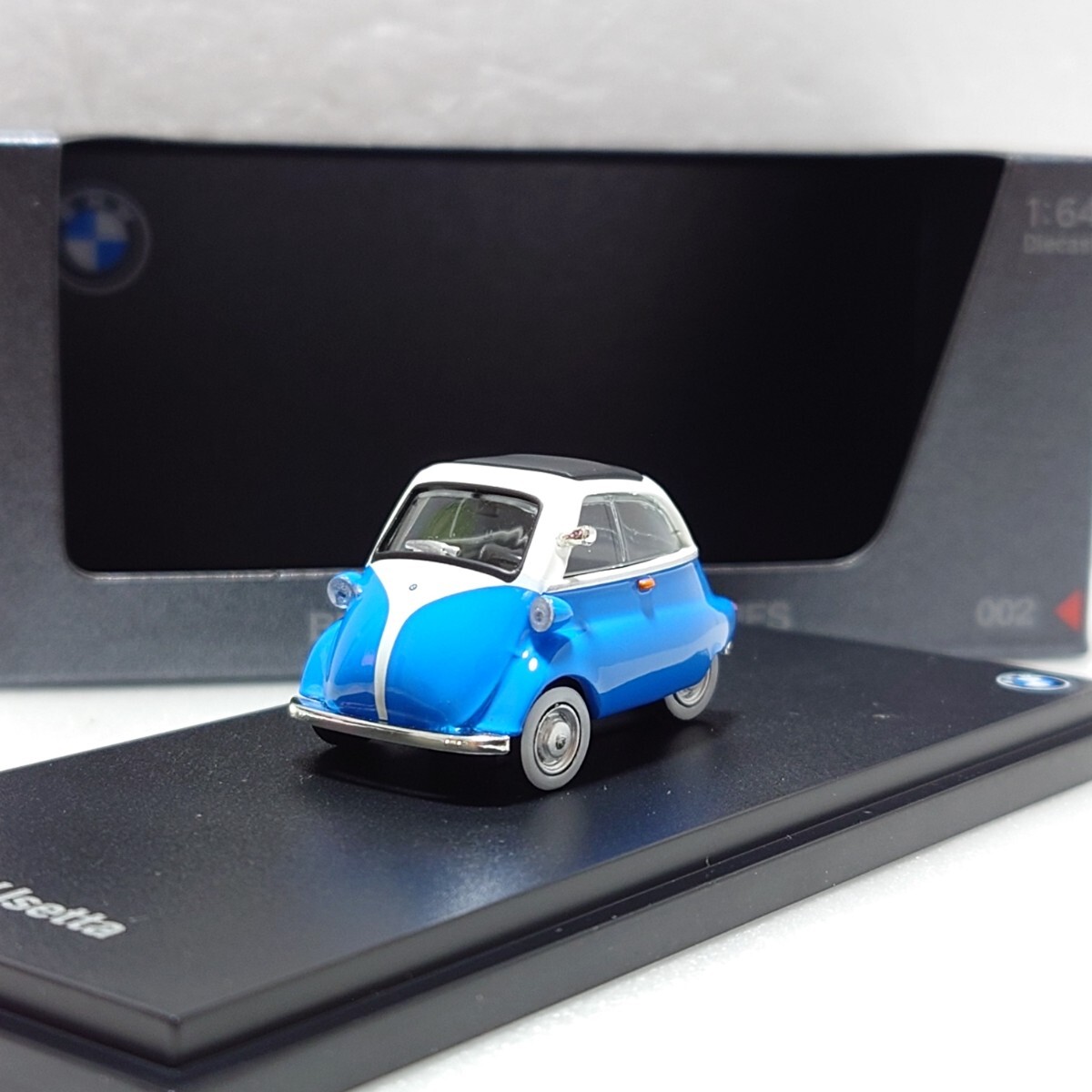 AR 1/64 BMW イセッタ ブルー オールモストリアル 国内未発売 isetta拍卖
