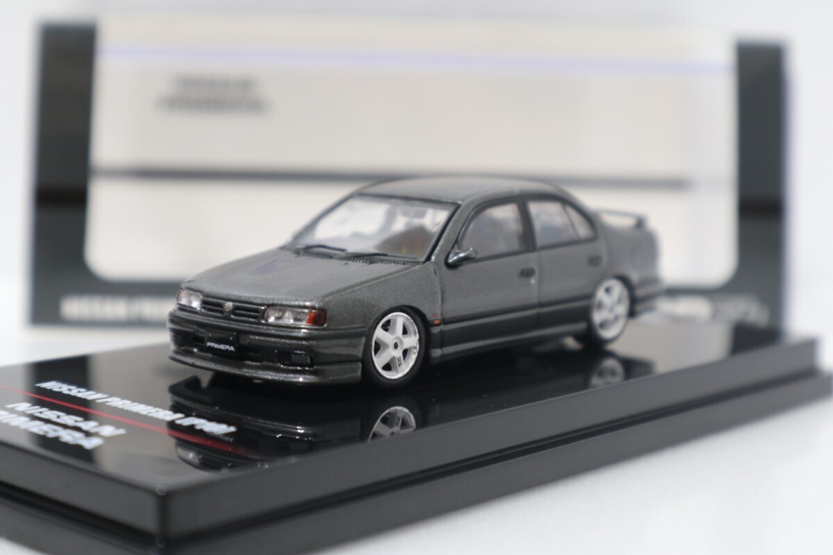 INNO 1/64 日産 プリメーラ P10 グレー ガンメタ イノモデル NISSAN PRIMERA Grey INNOMODEL拍卖