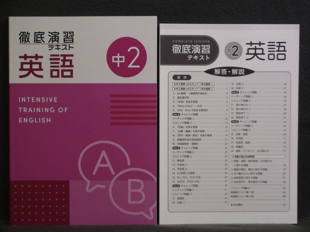 ★ 即発送 ★ 新品 最新版 徹底演習テキスト 英語2 解答付 2025年度~拍卖