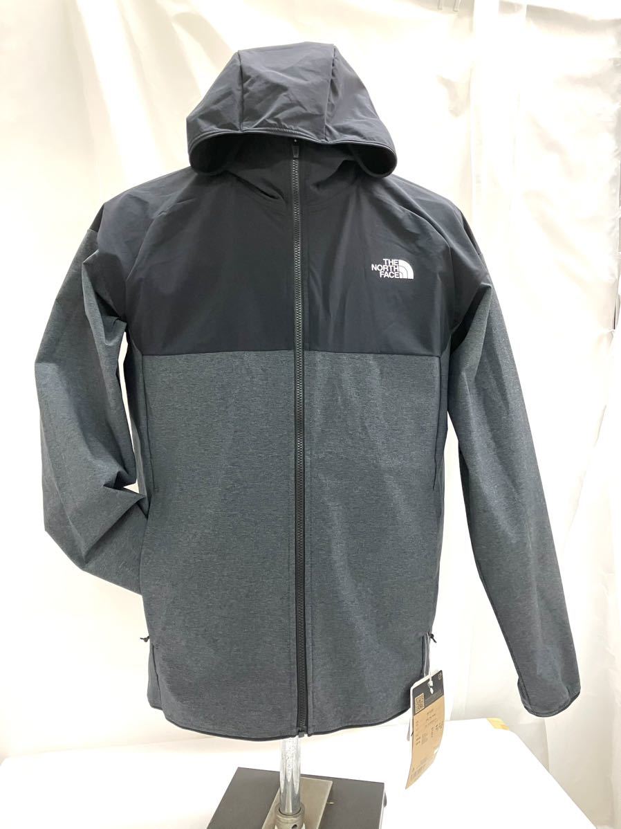 新品未使用 ノースフェイス メンズ ジャケット Sサイズ エイペックスフレックスフーディ APEX Flex Hoodie ミックスチャコール NP72281 ZC拍卖
