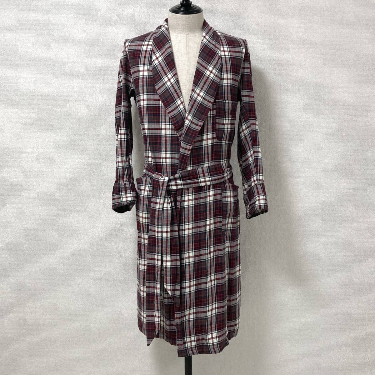 50s TOWNCRAFT チェック ネル ガウン コート Mサイズ タウンクラフト PENNEYS ジャケット VINTAGE ビンテージ 2169拍卖