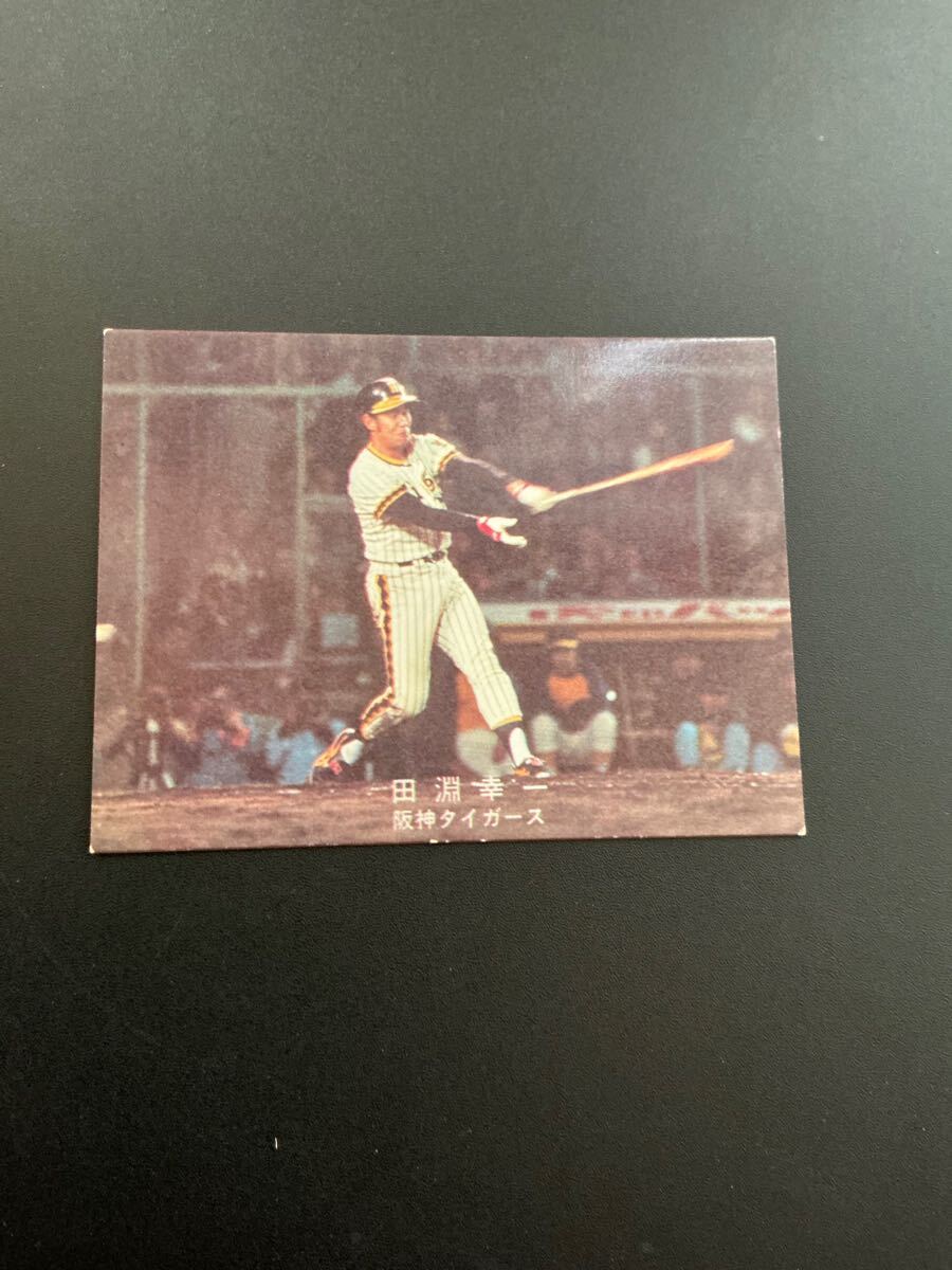 カルビー プロ野球カード 78年 田淵幸一 4月16日拍卖