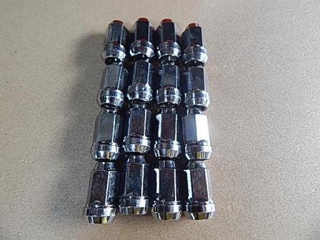 新品 ローバーミニ用 メッキ ホイールナット 1台分 16個 テーパー60度タイプ 拍卖