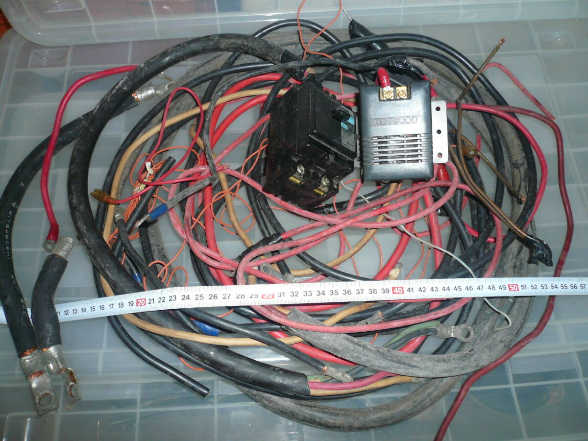 KENWOODノイズフィルター 電源コード ブレーカー 他 セット 当時物希少素人長期保管品拍卖