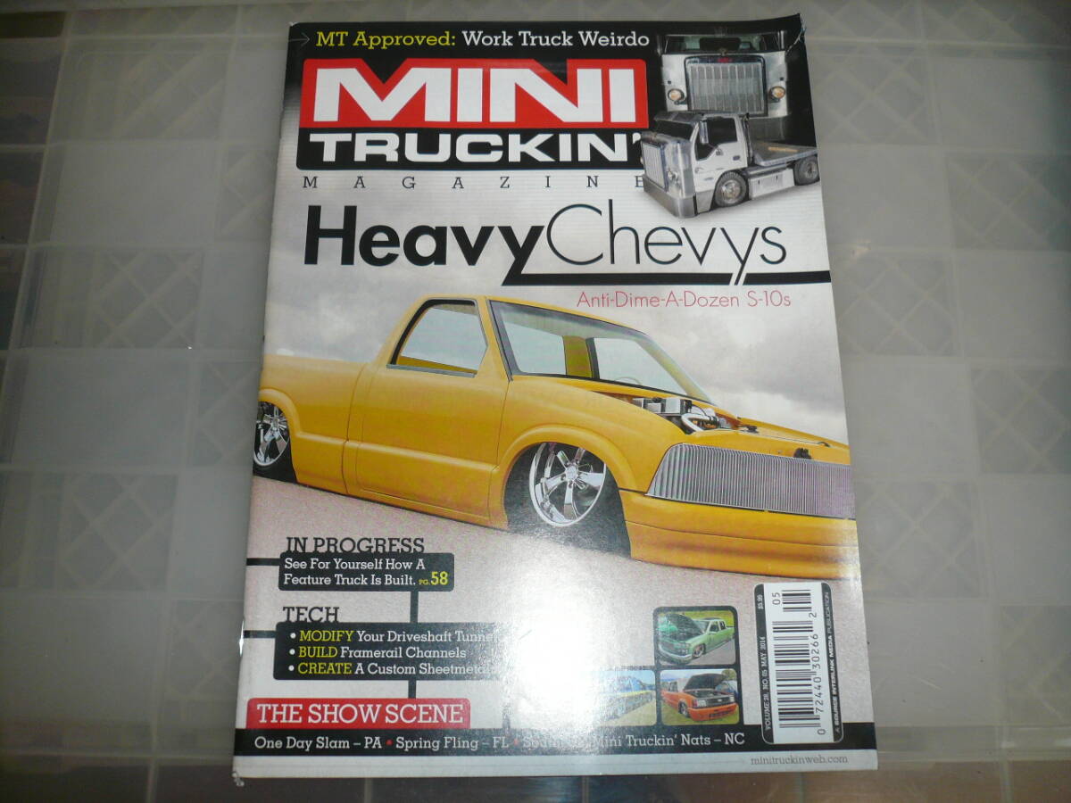 送料込み MINI Truckin USA ミニトラッキン マガジン S10 補償追跡全国全日配達 当時物素人長期保管品 2拍卖