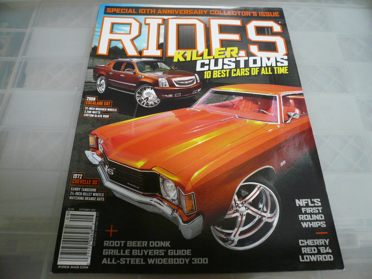 送料込み RIDES USA マガジン 補償追跡全国全日配達 当時物素人長期保管品 3拍卖