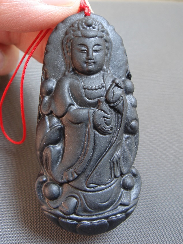 ☆風水,お守り,超希少超貴重、隕石(観音様)☆最後一品拍卖